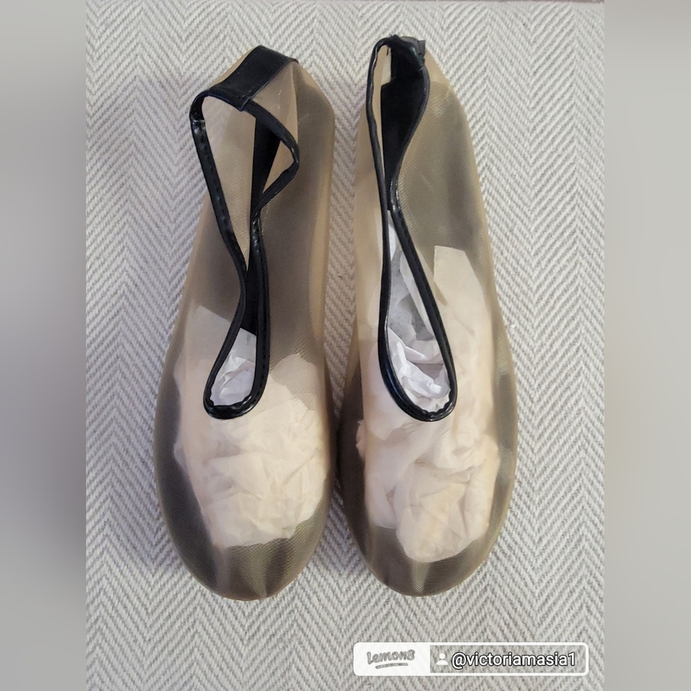 Tulle Mesh Ballet Flats for Women Round Toe Casual Comfortable Ballerina Flats!